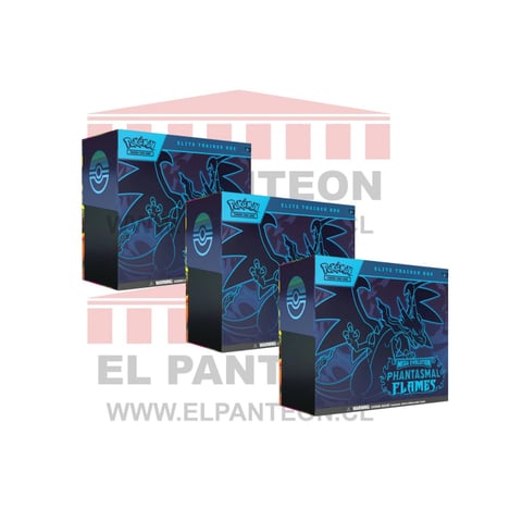 Phantasmal Flames — Elite Trainer Box x3 — ESP